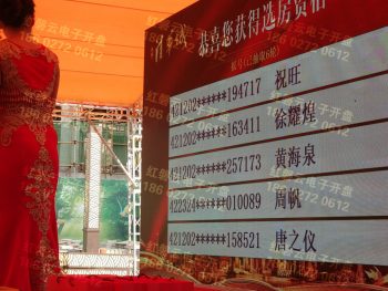 咸宁.清华城电子开盘